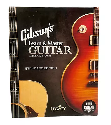 Gibson's Learn & Master Guitar Boxed Dvd/CD Set Legacy Of Learning Krenz Steve • $89.90