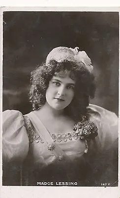 POSTCARD  ACTRESSES   Madge  Lessing • £1.95