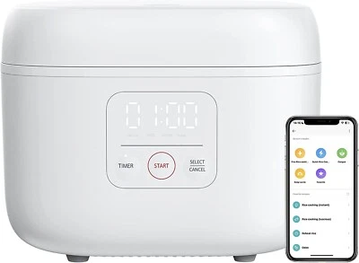 $89 • Buy Joyami Smart Rice Cooker - App Control XIAOMI MIJIA 6.5 Cup EU PLUG