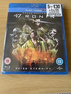 47 Ronin Blu-Ray New Sealed • £1.80