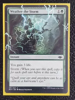 Mtg Weather The Storm 3D Altered Art Extension - Pauper Extended Art • $9.99