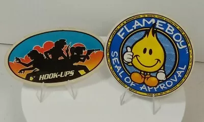 World Industries Hook-Ups 90s Skate Sticker Magnets - Flame Boy Charlie's Angels • $19.99