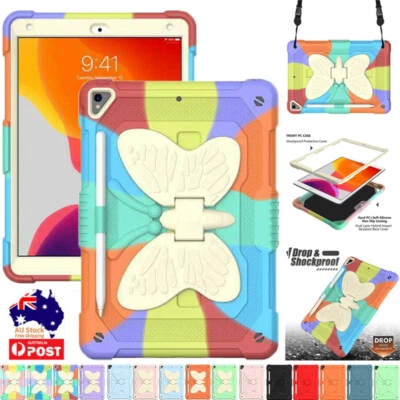 $30.29 • Buy For IPad 5/6/7/8/9th Gen Mini 6 Air Pro Case Shockproof Heavy Duty Stand Cover 