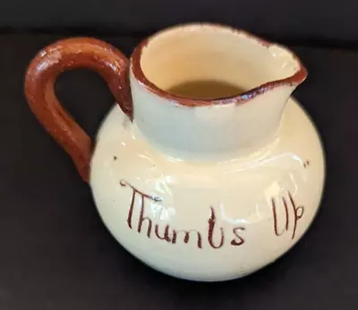 Vintage Tiny Torquay Mottoware Creamer Devon England    WWI & WWII  Slogan • $12.50