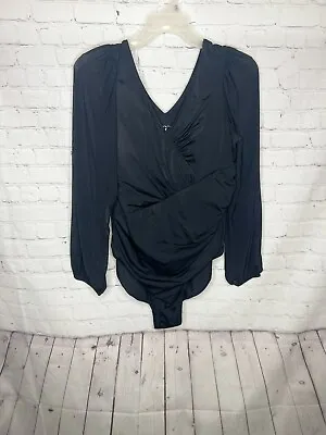 G By Giuliana Women’s Plus Swimsuit Padded Bra Shelf W Sheer Sleeves Size 18W • $11.99