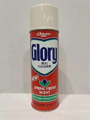 Vintage Rug Cleaner Spring Fresh Scent Spray Can Johnson Wax 22 Oz 1985 • $34.95