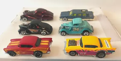 HOT WHEELS LOT OF 4 Hot Rods Cadilac & Jaguar DIECAST CARS • $12.99