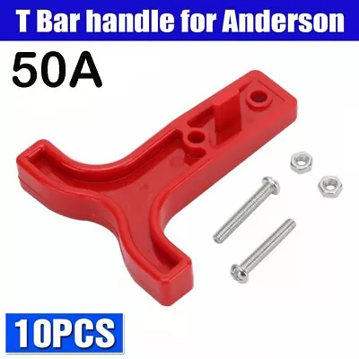 $15.11 • Buy 10xT Bar Handle For Anderson Style Plug Connectors Tool,50AMP 12-24v 6AWG Red