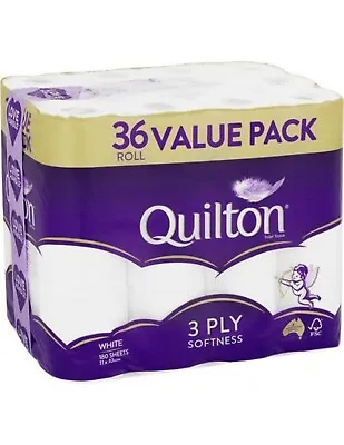 Quilton Quilton White 36 Pack Toilet Tissue 36 Pack • $30.95