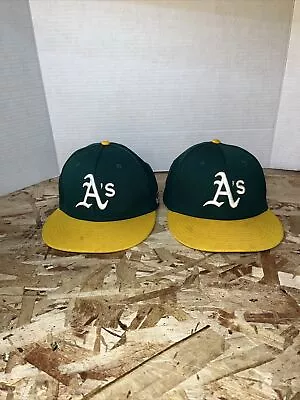 2 Oakland Athletics A's  Adjustable Team MLB OC Sports Adjustable Hat Cap • $0.99