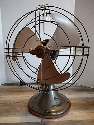 Vintage GE General Electric VORTALEX FAN 2 SPEED FM10V21 Oscillator Needs Repair • $98