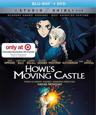 Howl's Moving Castle (2004) Blu-ray *Retail Exclusive Art Cards* NEW SEALED • $14.15