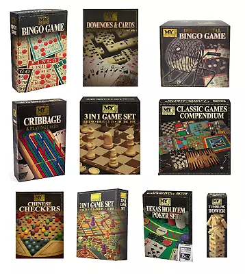 £6.75 • Buy Classic Traditional Family Board Games Kids Children Indoor Christmas Toy Gift 