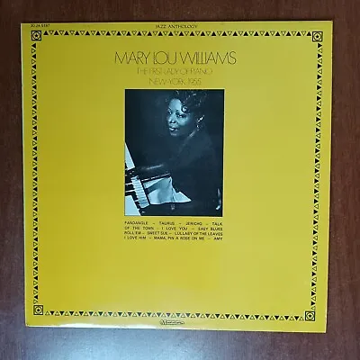 Mary Lou Williams ‎The First Lady Of Piano New-York 1955 [1976] Vinyl LP France • $20.78