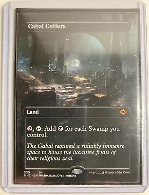 NM Cabal Coffers (Borderless)(Non-Foil) MTG Modern Horizons 2 #325 • $24.49