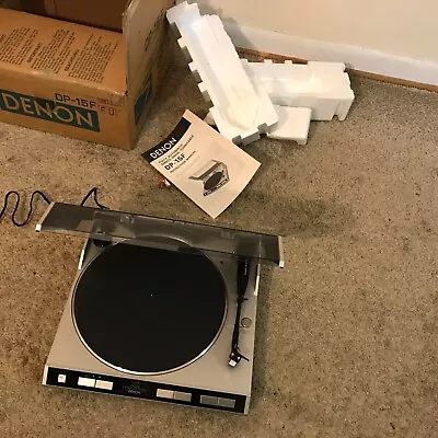 Vintage Denon DP-15F Turntable • $175