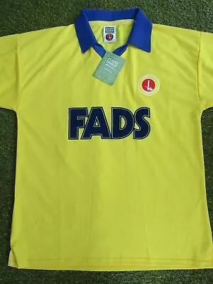 Charlton Athletic 1981-1982 Score Draw Away Football Shirt - Size Large Mens New • £39.99