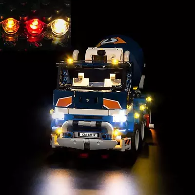 USB Light Kit For LEGO Technic Concrete Mixer Truck 42112 Brick Building Set-Not • $49.99