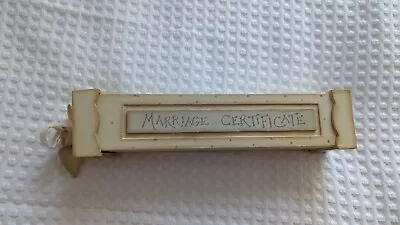 Marriage Certificate Holder NEW Never Used  • £17