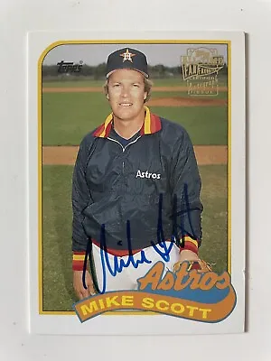 2004 Topps #180 1989 Mike Scott Fan Favorites Archives Astros Auto Autograph • $15.99