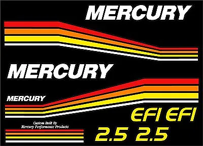 Mercury Racing  2.5 EFI  260  Cowling Graphics Kit  • $49.99
