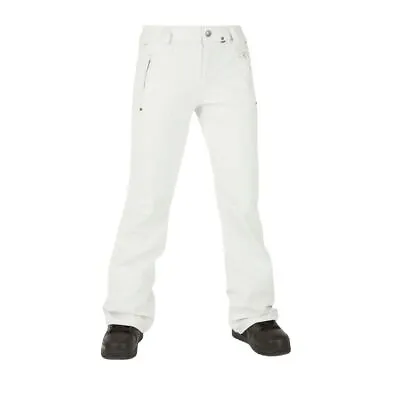 Volcom Species Stretch Pant Women's Snow Pants Off White Medium • $126