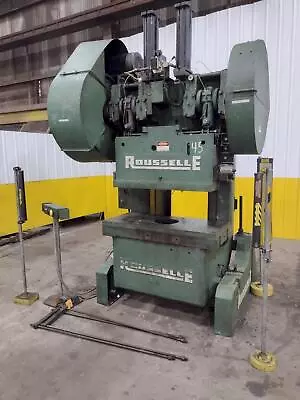 80 Ton Rousselle Model #8b-48 Gap Frame Punch Stamping Press 6  Stroke: Stock # • $14500