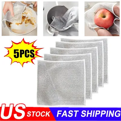 Multipurpose Wire Miracle Cleaning Cloths • $8.99