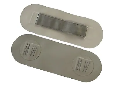 £8.40 • Buy Pair Of RIB/Inflatable Boat PVC Seat Strap/Patches 350x120mm (Light Grey)