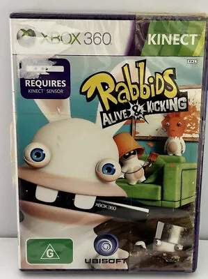 XBOX 360 Kinect Rabbids Alive & Kicking BRAND NEW SEALED • $20