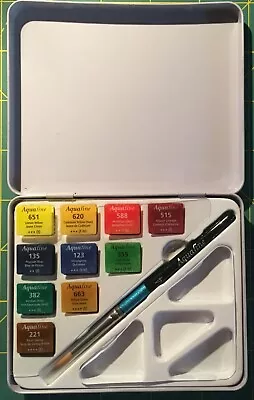 £12 • Buy Daler Rowney 'Aquafine' Watercolour Travel Tin.