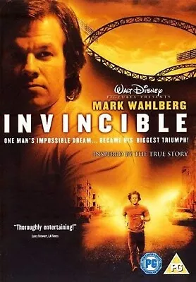 INVINCIBLE DVD Walt Disney Mark Wahlberg Original Very Rare UK Release Sealed • £7.99