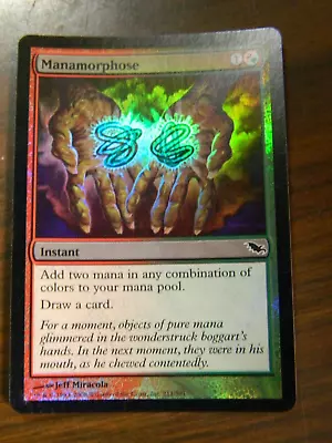 MTG Shadowmoor FOIL Common  Manamorphose Excellent - NM • $32.99