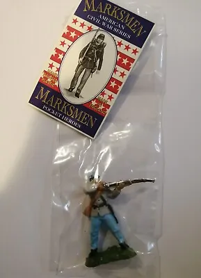  Marksmen 32n  Scale (B6) Rare Factory Painted Civil War 	Figure 1995 Old Stock  • $6.17