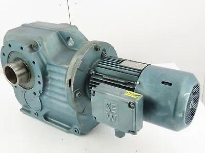 SEW-EURODRIVE 3HP 10 9.76 RPM 176.05 Ratio Right Angle Gear Motor Brake Reducer • $1299.99