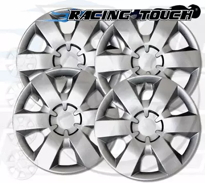 $57.18 • Buy Wheel Cover Replacement Hubcaps 14  Inch Metallic Silver Hub Cap 4pcs Set #226
