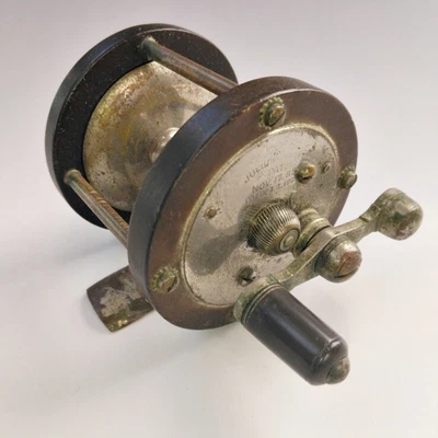 $250.30 • Buy Hard To Find/Super Rare Julius Bonhof Vom Hofe Fly Reel Fishing Size Antique Vin