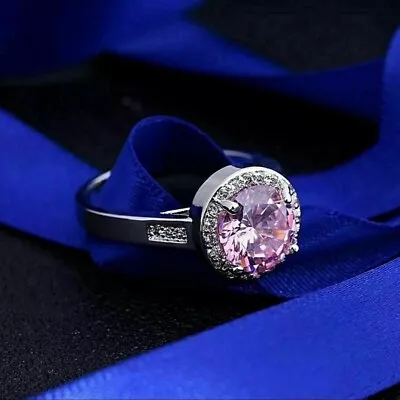 $299 • Buy 2.00 Ct Pink Treated Diamond Ring Great Shine VVS1 Certified ! Engagement Ring