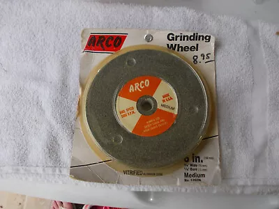 Arco Medium Grinding Wheel 6 X3/4  Wide 1/2  Bore USE Tools NEW • $24