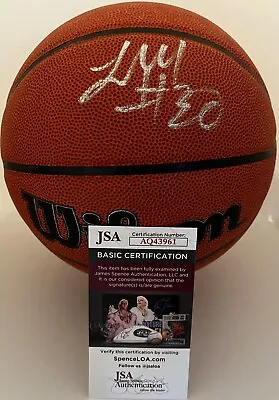 Liam Mcneeley Signed Wilson Nba Basketball Future Star Jsa Coa • $163.99