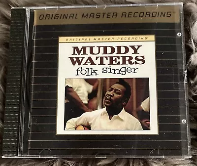 Muddy Waters Folk Singer CD MFSL ULTRADISC II 24KT GOLD DISC LTD ED BONUS TRACKS • $52.99
