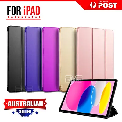 For IPad 9th 10th 8th 7th 6th 5th Gen Case Smart Leather Shockproof Stand Cover • $9.99