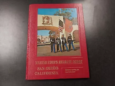 Marine Corps RECRUIT DEPOT USMC San Diego 1978  Second Battalion Platoon 2047 • $25