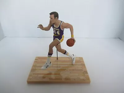 Mcfarlane Nba Legends Series 2 Lakers Hof Jerry West Loose Complete Figure • $34.99