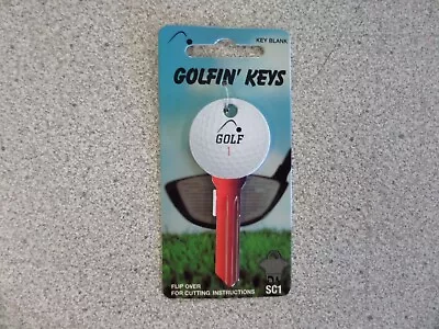 $3.99 • Buy Golfing Keys Golf Ball Schlage Sc1 House Key Blank