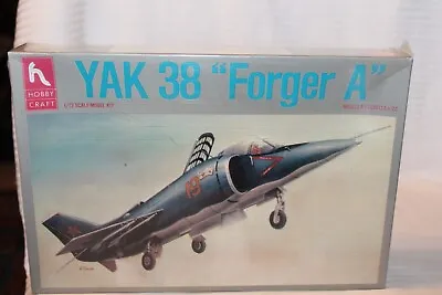 1/72 Scale Hobby Craft YAK 38 Forger A Airplane Model Kit #HC1384 BN Sealed Box • $67.50