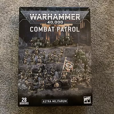 Astra Militarum Combat Patrol Starter Boxset Approximately 80% Of Original Box • £58