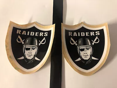 Las Vegas Raiders / Oakland Raiders Full Size Football Helmet Decals 20mil 3M • $14.95