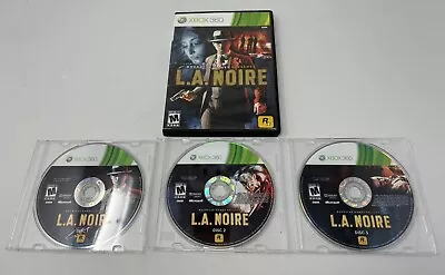 L.A. Noire (Microsoft Xbox 360 2011) POLISHED - WITH TRACKING • $7.99