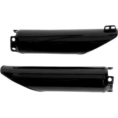 UFO Fork Slider Protectors Black For Honda CRF 250/CR125R/CR250R/CRF 450/CR 500 • $31.93